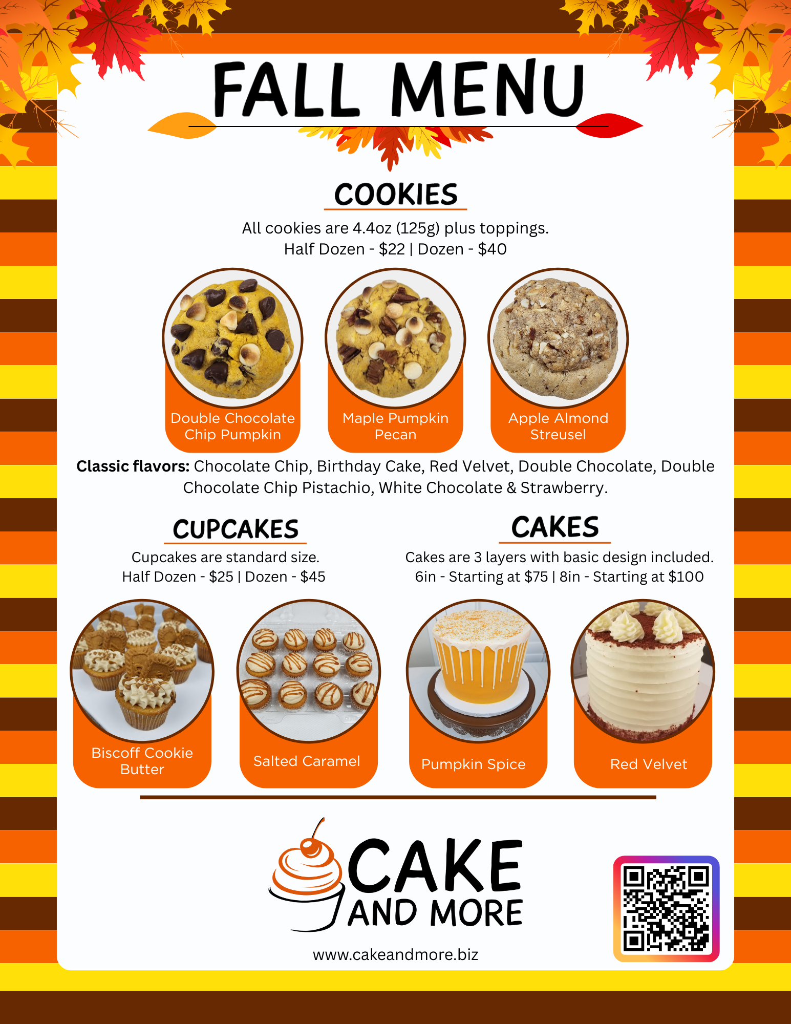 Fall Menu